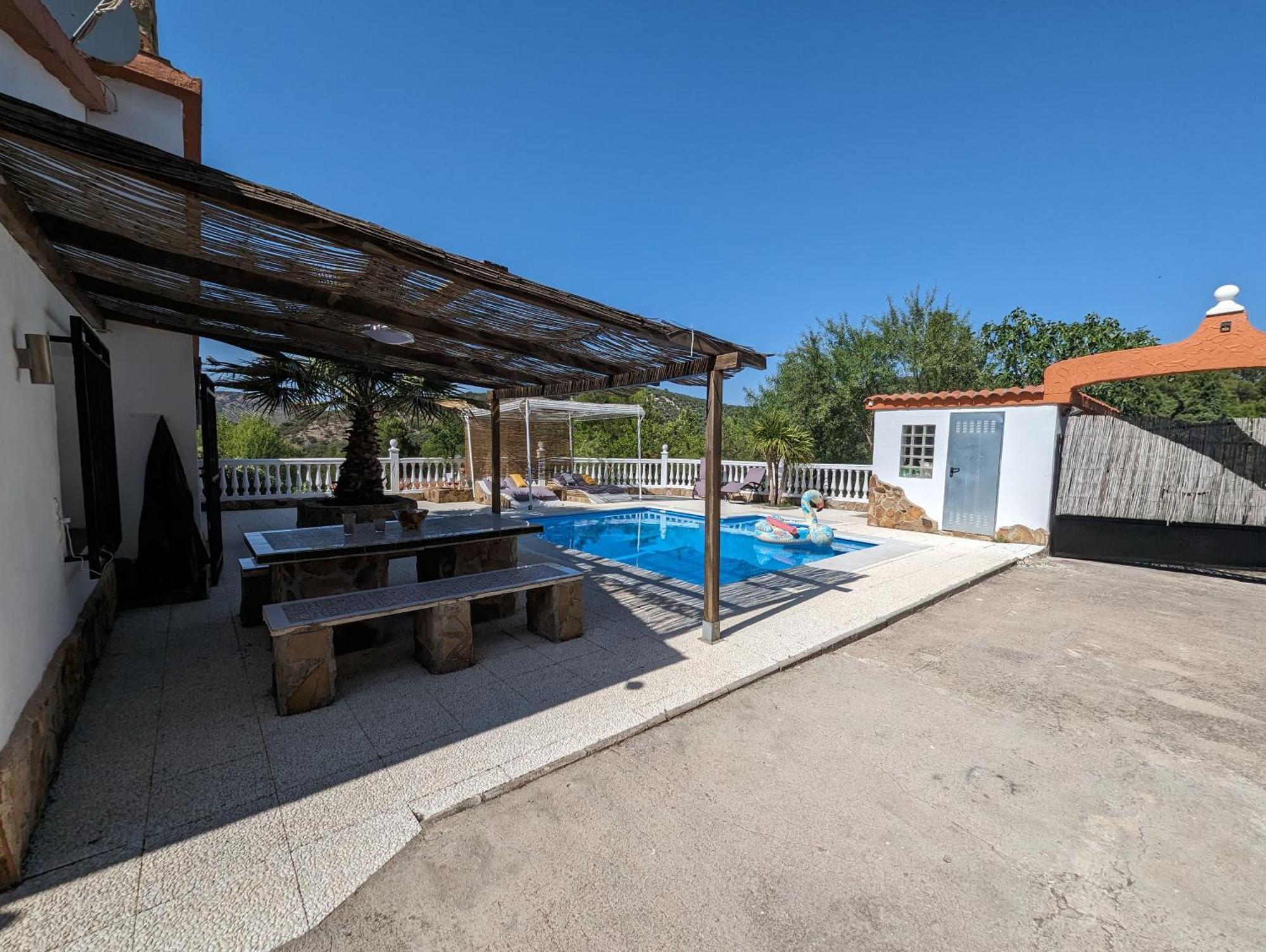 Ruhiges Landliches Ferienhaus 6 Personen Privat Pool Wandern El Gollizno Route Villa Caserío Buena Vista Exterior foto